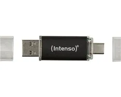 Intenso Twist Line USB-stick Retail 512 GB Antraciet 3539493 USB-C 3.2 Gen 1, USB-A 3.2 Gen 1