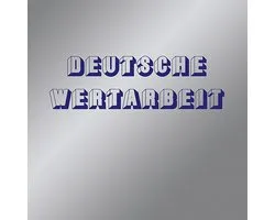 Deutsche Wertarbeit - Deutsche Wertarbeit (CD)