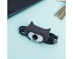 Kikkerland Pet Attache-câbles (Ensemble de 3) - Chat