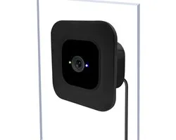 2 stuks raambevestiging compatibel met Blink 2/1 Mini Indoor, beveiligde cameraglas wandhouder voor enkele ruit glazen ramen/deuren voor buitenbeveiligingsbewaking, zwart