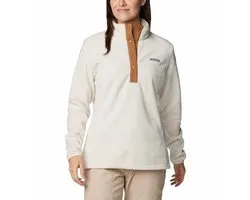 Columbia Benton Springs™ II Snap Fleece Half Zip Beige XS Femme