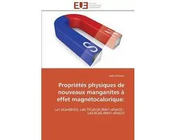 Propriétés physiques de nouveaux manganites à effet magnétocalorique: