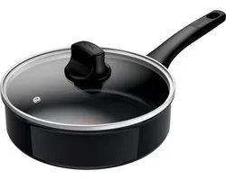 Tefal Revive Black Keramische Stoofpan 24 cm - met deksel