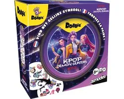 Dobble: Kpop Demon Hunters - Kaartspel – Reactiespel voor Kinderen & Volwassenen – Reisspel voor Kpop Demon Hunter Fans