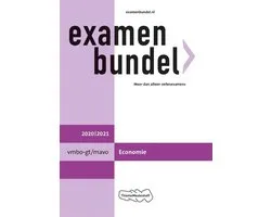 Examenbundel vmbo-gt/mavo Economie 2020/2021