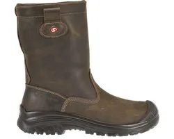 Sixton Werklaarzen Montana Wol Bruin S3 Maat 38