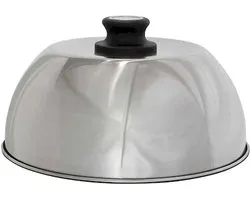 LotusGrill Couvercle en acier inoxydable LotusGrill Mini