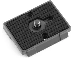 Plateau de fixation Quick pour trépied - 055Xprob - Plateaux de fixation Quick - Trou de vis 1/4 - Plaque d'adaptation pour appareil photo - Compatible avec Manfrotto