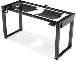 Ultradesk UPLIFT – Cadre de bureau réglable avec réglage électrique de la hauteur – Zwart – Pour les Gaming , le Office à Home et le bureau – Comprend des commandes, une gestion des câbles et un support pour casque