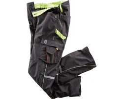 Terrax Workwear Softshellbroek Zwart/mette