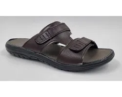WALKING - Slippers pour homme - Marron - Taille 44