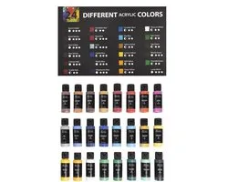 Acrylverf set - 24 tubes van 60ml