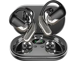SANOTO AI Translator Earbuds, 144 Languages and Accents Wireless Earpieces Translation, Open Ear Earphones Bluetooth 5.4, Headphone Translator for Travel, Business and Study