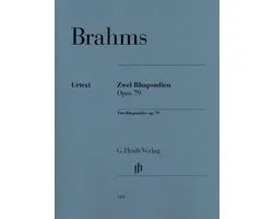 Zwei Rhapsodien op. 79 für Klavier zu zwei Händen