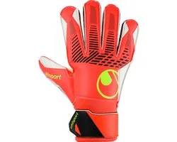 Uhlsport Fangmaschine Starter Soft Keepershandschoenen Kinderen - Fluorood / Wit / Fluogeel | Maat: 4