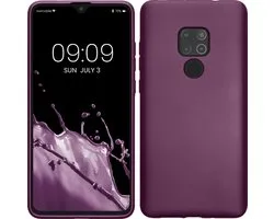kwmobile coque de téléphone adaptée à Huawei Mate 20 - Coque pour smartphone - Coque arrière en lilas métallisé