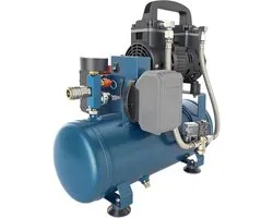 Persluchtcompressor voor Makita 18 V accu, draagbare luchtcompressor 7,5 bar werkdruk, capaciteit van 9 liter, snel opblazen voor pneumatisch gereedschap