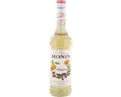Monin Coffee Syrup Amaretto Bottle 75cl Sirops Sans Sans alcool!