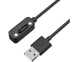 Compatibel met Xplora X6 Play connected horloge. 1 kabellengte Zwart lengte 1 m