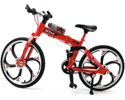 Mini BMX Jouet Vélo à Doigts - Modèle de Vélo de Montagne en Métal