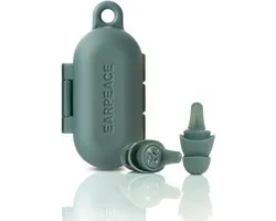 Bouchons d'oreilles EarPeace Everyday – Earplugs confortables et réutilisables - Bouchons pour le sommeil, le travail et la concentration - Protection auditive pour adultes - Étui de rangement inclus - Forest