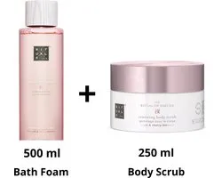 Rituals of Sakura - Combi Set- Body Scrub 250 ml + Bath Foam 500 ml