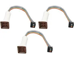 3 Stks Key Programmeur Adapter Kabel, Autosleutel Codering Tool Kabels OBD2 Key Programmeur Code Reader Adapter Kabels Voor EWS AK90