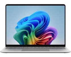 Microsoft Surface Laptop - 13,8 pouces - Snapdragon® X2 Plus (10 cœurs) - 16 Go de RAM - 512 Go de SSD - Platine - 8e édition - Azerty