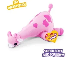 Zuru knuffel giraffe verzwaard pluche 35 cm knuffeldier comfort.