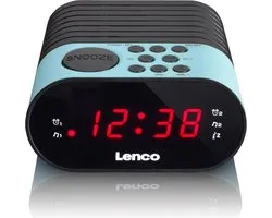 Lenco CR-07 Wekkerradio Blauw