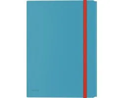 Leitz Cozy PP 3-Flap Folder - Dossier avec compartiment - Dossiers pour documents A4 - Serene Blauw