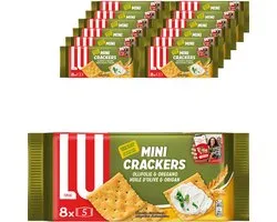 LU Mini Crackers Huile d'Olive & Origan 8 Packs 12 x 250 g