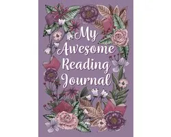 Mon Awesome journal de lecture - Journal de lecture - Violet romantique
