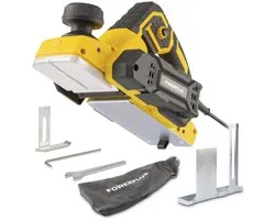 Powerplus POWX1111 Schaafmachine - 900W - Zijgeleider - Schaafdiepteinstelling - Opvangzak - Incl. 2 messen