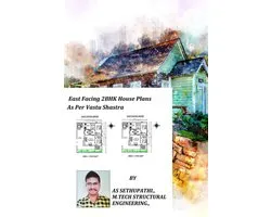 First 1 - East Facing 2 BHK House Plans As Per Vastu Shastra