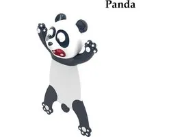 Marque-page de Luxe WiseGoods Panda - Livre de marque- Boek - Marque-page - Signets - Cadeaux amusants - Cadeau - Boeken Accessoires de vêtements pour bébé
