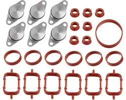 Suction Valve Removal Kit 6 x 22 mm voor E87 E46 E90 E91 E92 E93 E39 E60 E83 E53 - Inclusief Intake Sprout Seal en Montagegereedschap