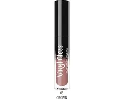 Golden Rose VINYL GLOSS HIGH SHINE LIPGLOSS NO: 03 CROWN Lipgloss Nude Selection