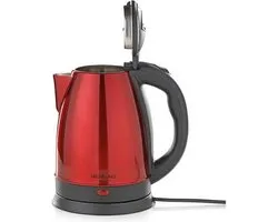 Bouilloire Michelino 1,8L 1800W Rouge/ Zwart