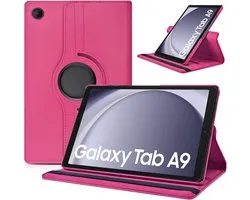 Draaibaar Hoesje - Rotation Tabletcase - Multi stand Case Geschikt voor: Samsung Galaxy Tab A9 8.7 inch 2023 (Model: SM-X110 / SM-X115 / SM-X117) Roze