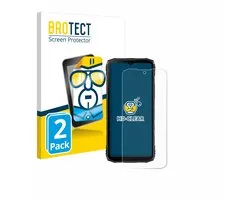 BROTECT - Screenprotector voor Doogee Blade 10 Pro / 10 Ultra - Folie Beschermfolie transparant 2 Stuks