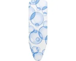 Brabantia Perfect Flow Strijkplankhoes B - 124 x 38 cm - Complete Set - Bubbles