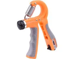 Hand Grip R Instelbare Handgripper - 5 tot 60 kg - Handtrainer - Onderarm trainer - Buigveer – Grip Trainer - Vinger - Hand spier - Fitness - Handknijper - Oranje