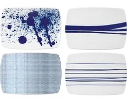Assiettes Royal Doulton Pacific Cheese 20cm, par 4