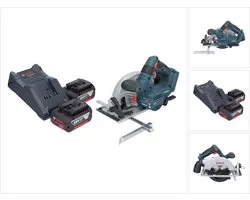 Bosch GKS 18V-57-2 accu-cirkelzaag met 2 accu's en lader