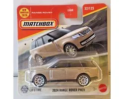 2024 Range Rover Phev 32/125 Matchbox 1:64 Metalic Brons Short Card