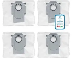 RedPine Vuilafvoerzakken geschit voor Roborock S8 Pro Ultra, S8+, S7 MaxV Ultra, S7 Pro Ultra, Q10 S5+, Q8 Max+, Q7 Max+, Q7 M5+, Q7 L5+, Q5+ Stofzuiger zakken vervanging