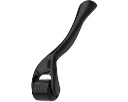 Nuvance Dermaroller - 540 Micro Naalden van 0.5mm - Incl. eBook - Baardroller voor Haargroei - Steriel Verpakt