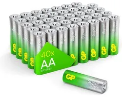 GP Super Batterijen - AA - Alkaline Batterijen - 40 stuks