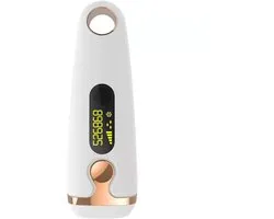 Épilateur Laser IPL Permanent Indolore Réduction de la Croissance des Poils pour Femmes et Hommes à Domicile Corps Entier Aisselles Dos Jambes Bras Visage Maillot, Avec cordon